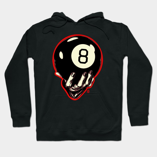 Vintage Magic 8 Ball Hoodie by StudioPM71